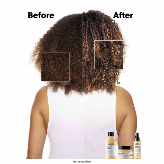 L'Oreal Professionnel Absolut Repair Golden Hair Mask for Dry & Damaged Fine Hair - 250ml - Image 3