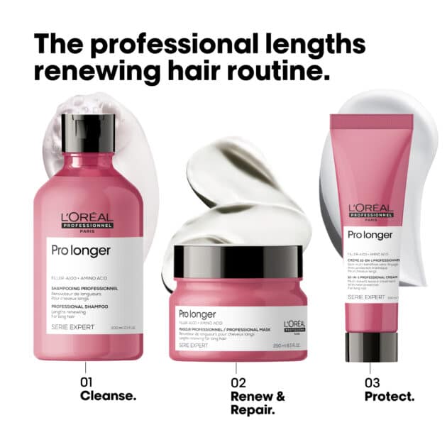 L'Oréal Professionnel Pro Longer Lengths Renewing Shampoo for Long Hair - 300ml - Image 9