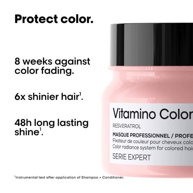 L'Oréal Professionnel Vitamino Color – Colour Care Mask for Colour-Treated Hair - 250ml - Image 6