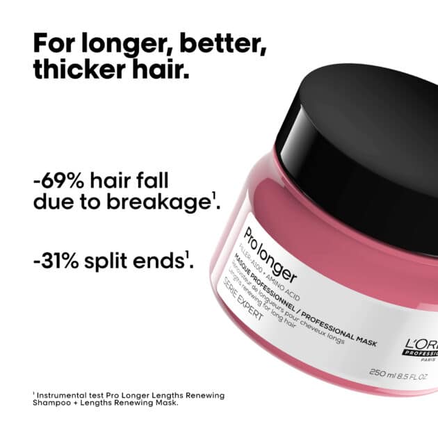 L'Oréal Professionnel Pro Longer Lengths Renewing Hair Mask for Long Hair - 250ml - Image 2