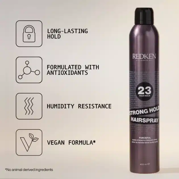 Redken Control 28 Hairspray - 24-Hour Extra Strong Hold, Anti-Humidity Hairspray - 400ml - Image 2