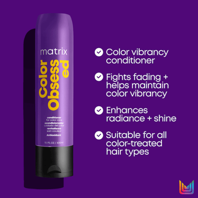 Matrix Color Obsessed Colour Protecting Conditioner for Colour-Treated Hair - 300ml - Image 5