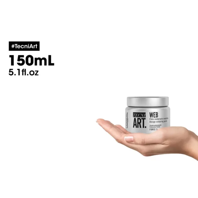 L'Oréal Professionnel Tecni.ART Web - Hair Paste for Shine & Structure - 150ml - Image 2