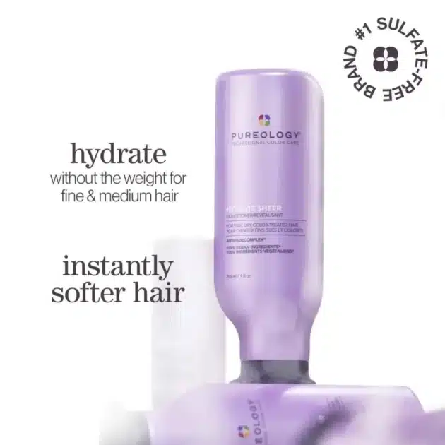 Pureology Hydrate Conditioner – Creamy, Moisturising & Softening Conditioner for Dry Hair - 266ml - Image 2