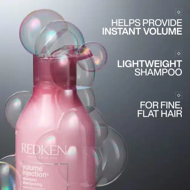 Redken Volume Injection Lightweight, Volumising Shampoo for Fine, Flat Hair - 300ml - Image 5