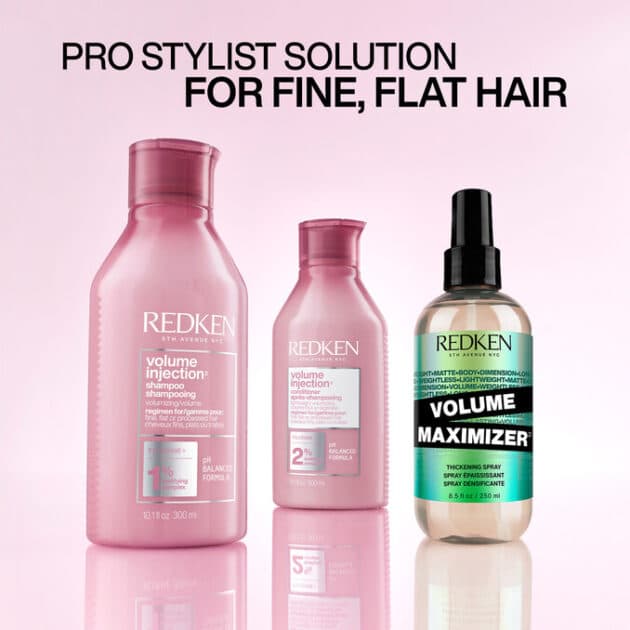 Redken Volume Injection Lightweight, Volumising Shampoo for Fine, Flat Hair - 300ml - Image 6