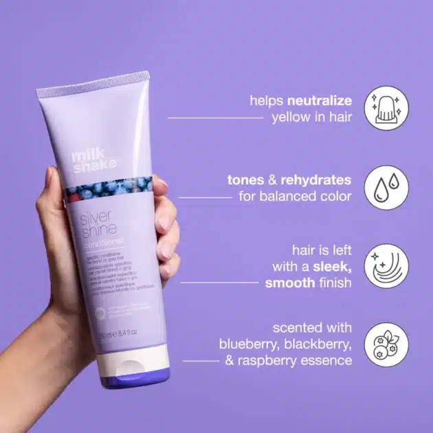 milk_shake® Silver Shine Conditioner 250ml - Image 7