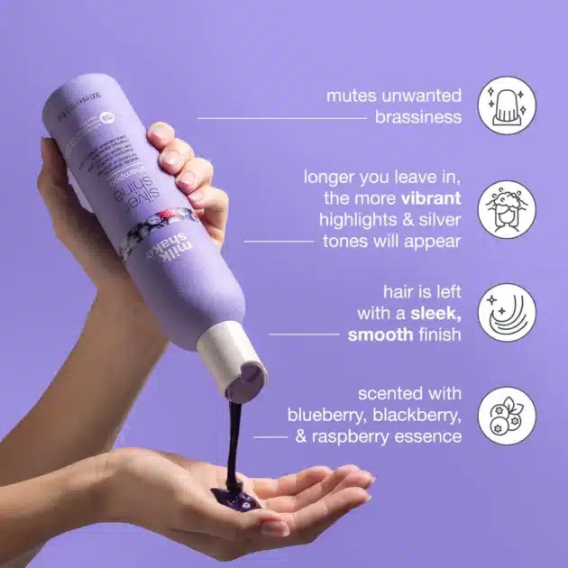 milk_shake® Silver Shine Shampoo 300ml - Image 3