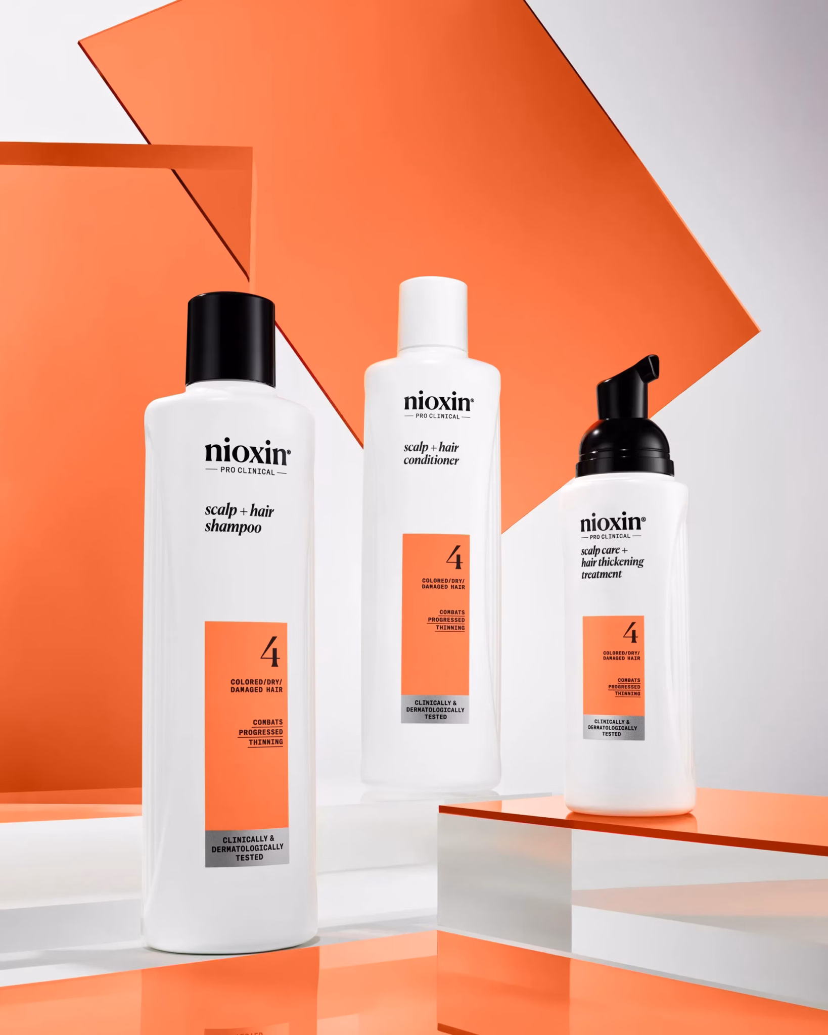 Nioxin System 4 Full Size Kit (300ml + 300ml + 100ml) - Image 2
