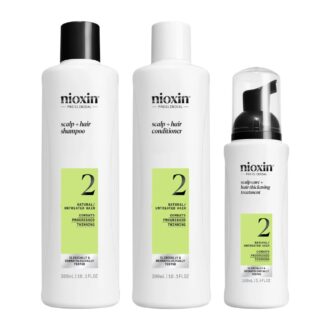 Nioxin System 2 Full Size Kit (300ml + 300ml + 100ml)