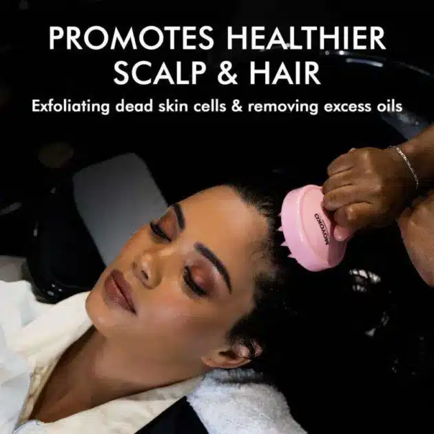 Mycro Keratin Moyoko Scalp Brush Pink - Image 5