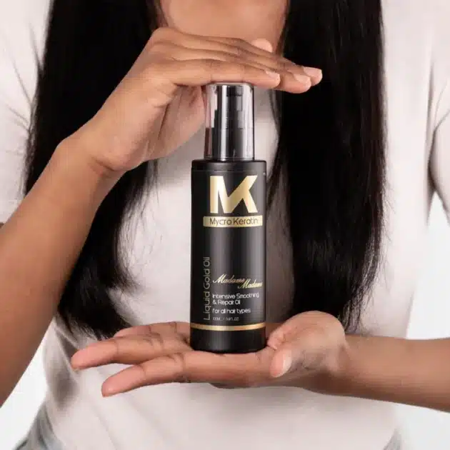 Mycro Keratin Madame Madame Liquid Gold Oil 100ml - Image 4