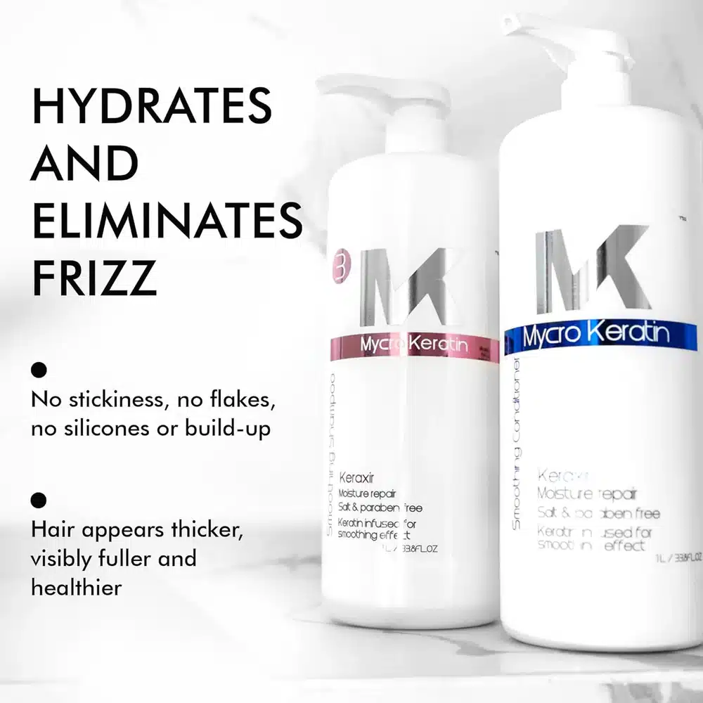 Mycro Keratin Smoothing Shampoo 250ml - Image 4