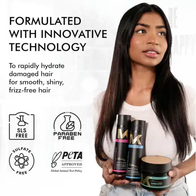 Mycro Keratin Smoothing Madame Madame Conditioner 250ml - Image 6