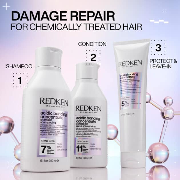 Redken Acidic Bonding Concentrate Leave-In Hair Treatment for Repair on Damaged Hair - 150ml - Image 8