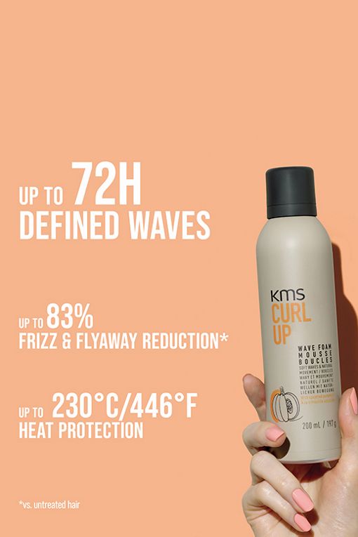 KMS California Curl Up Wave Foam 200ml - Image 2
