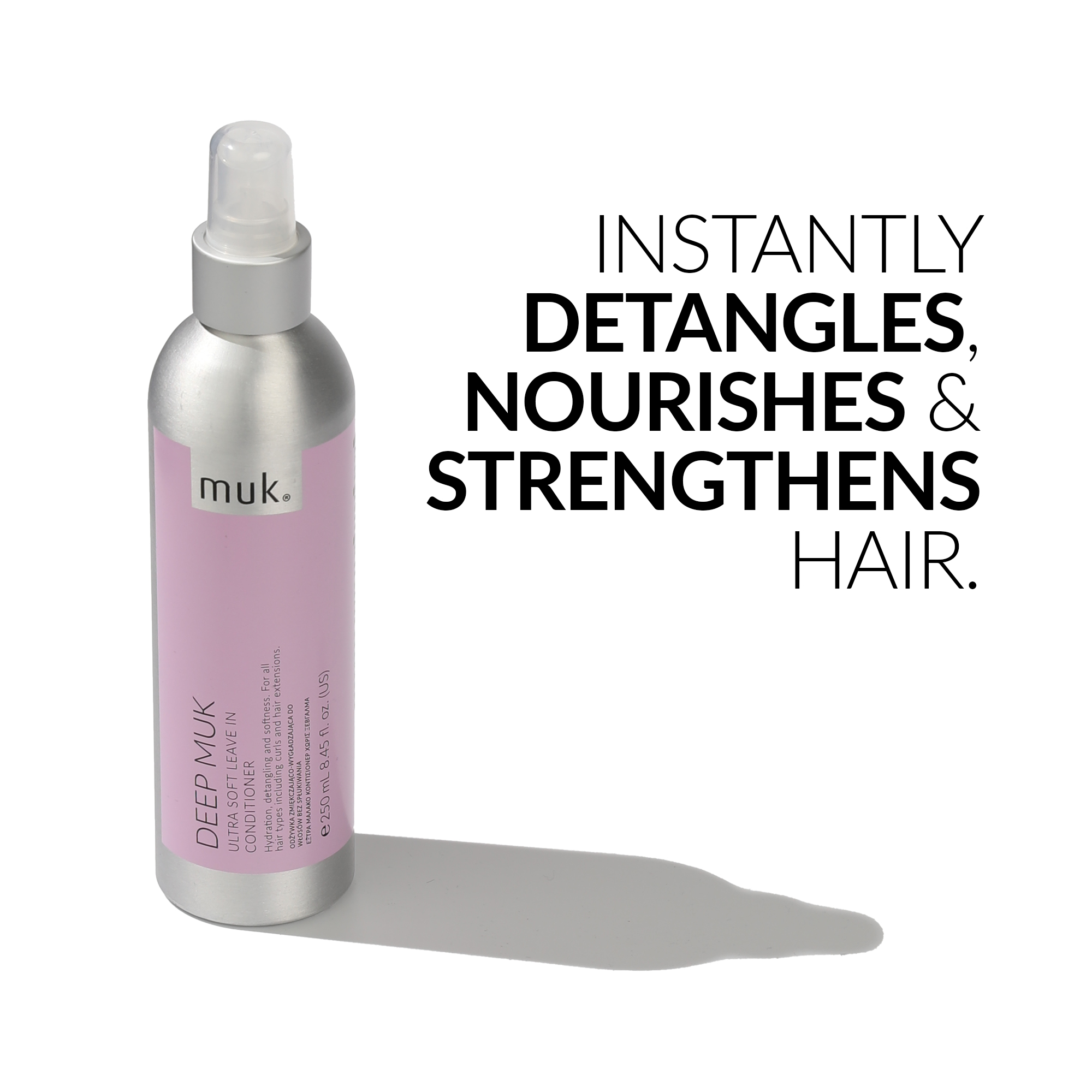 muk Deep Muk - Ultra Soft Leave-In Conditioner 250ml - Image 4