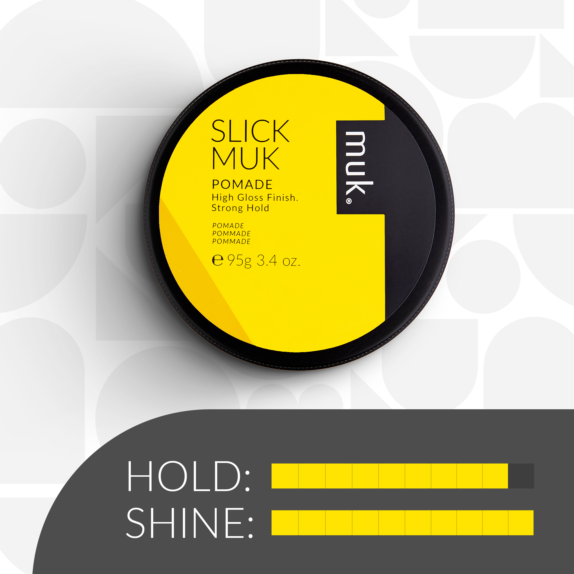 muk Slick Muk Styling Pomade 95g - Image 4
