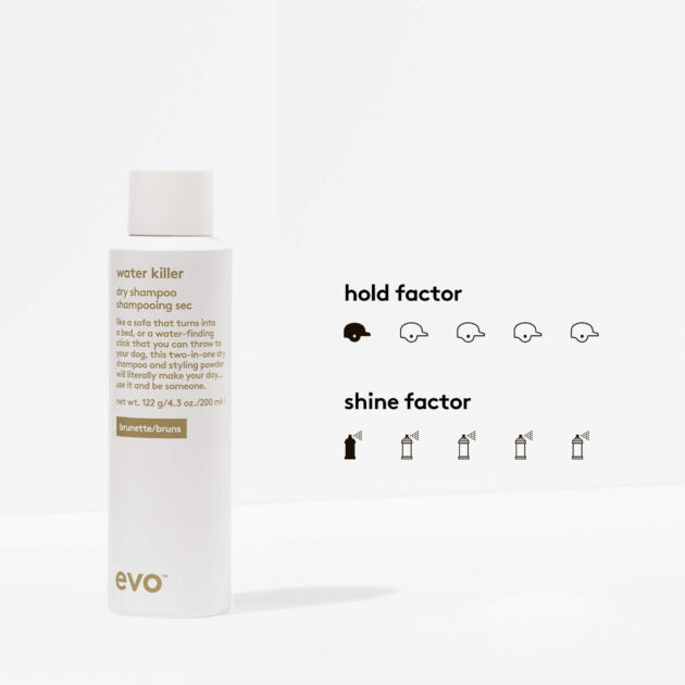 Evo Water Killer Brunette Dry Shampoo 200ml - Image 2