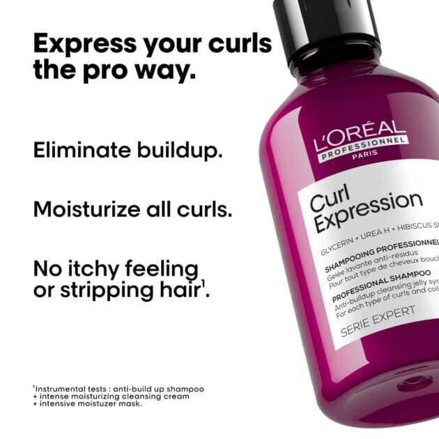 L'Oréal Professionnel Curl Expression Moisturising Shampoo for Curly Hair - 300ml - Image 2