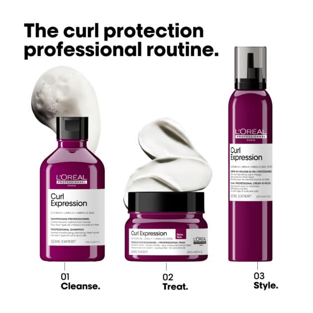 L'Oréal Professionnel Curl Expression 10-in-1 Cream-In-Hair Mousse for Curly Hair - 250ml - Image 7