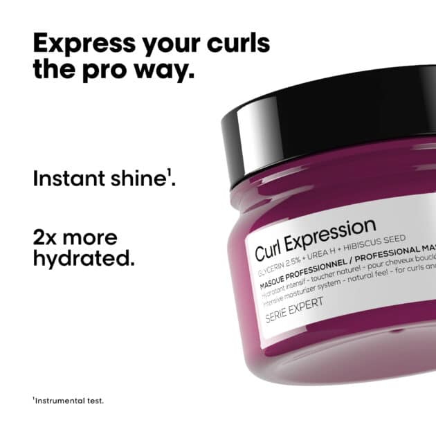 L'Oréal Professionnel Curl Expression Instensive Moisturiser Rich Mask for Curly Hair - 250ml - Image 2