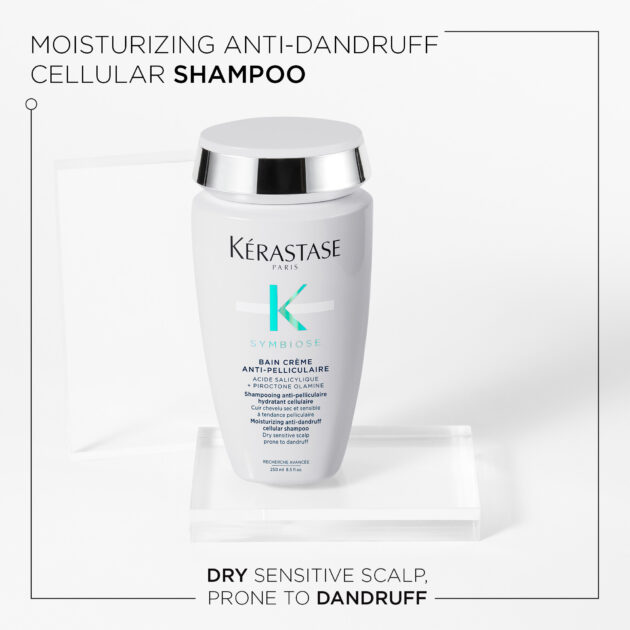 Kérastase Symbiose Bain Crème Anti-Pelliculaire – Anti-Dandruff Shampoo for Dry Scalps -250ml - Image 8