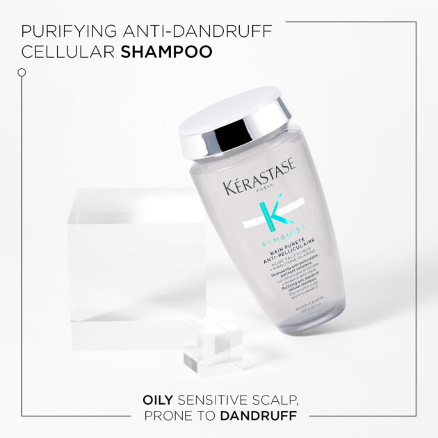 Kérastase Symbiose Bain Pureté Anti-Pelliculaire Shampoo for Oily Scalps – 250ml - Image 8