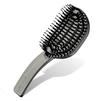 Moyoko Hailo Detangling Brush (Gun Chrome)