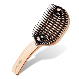 Moyoko Hailo Detangling Brush (Rose Gold Chrome)