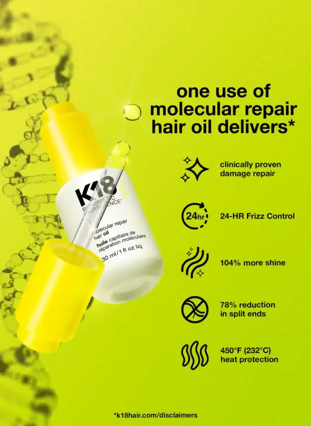 K18 30ml Molecular Repair Hair Oil - Image 2