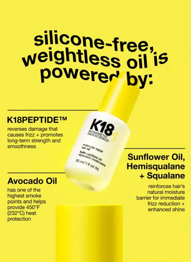 K18 30ml Molecular Repair Hair Oil - Image 10
