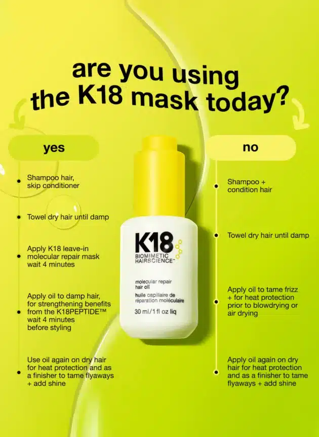 K18 30ml Molecular Repair Hair Oil - Image 5