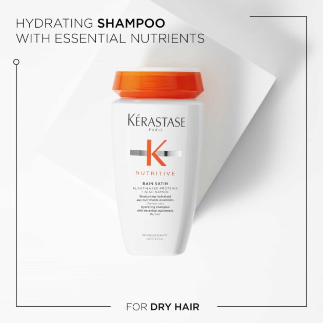 Kérastase Nutritive Bain Satin – Nourishing Shampoo for Dry Hair – 250ml - Image 9