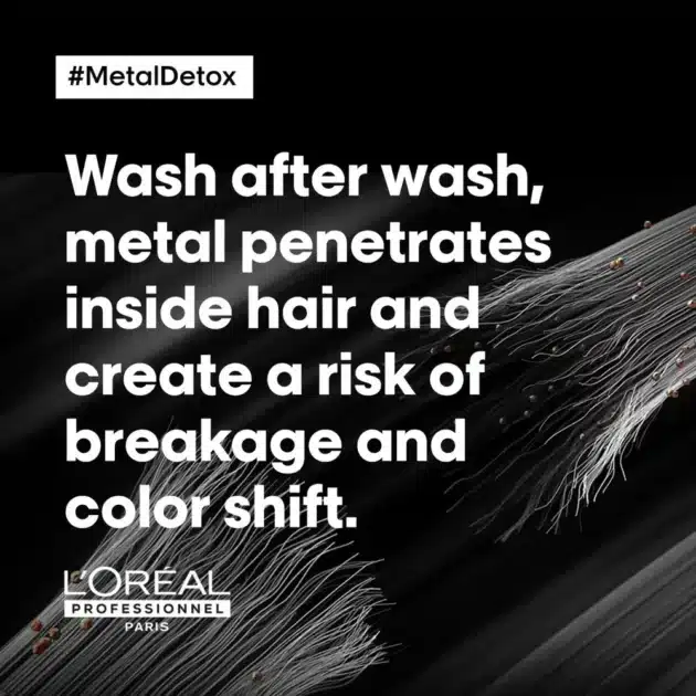 L'Oréal Professionnel Metal Detox Concentrated Hair Oil for Hair Breakage Protection - 50ml - Image 6