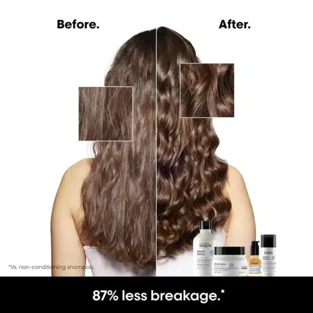 L'Oréal Professionnel Metal Detox Shampoo for Hair Breakage Protection - 300ml - Image 3