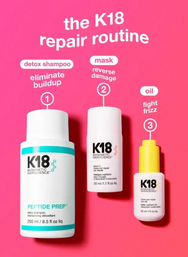 K18 Leave In Molecular Repair Hair Mask 15ml - Image 7