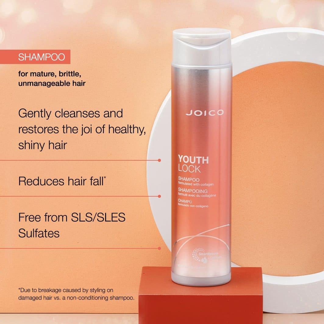 Joico Youthlock Shampoo 300ml - Image 2