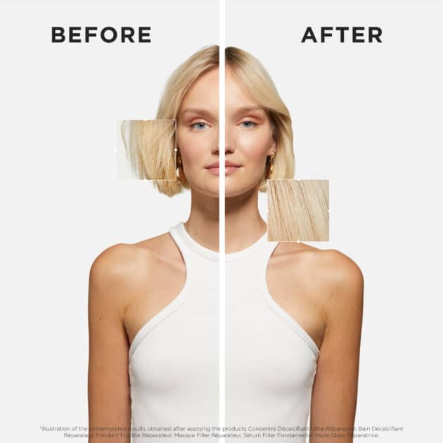 Kérastase Premiere Concentré Décalcifiant Ultra-Réparateur - Repairing Pre-Shampoo Treatment for Damaged Hair - 250ml - Image 3