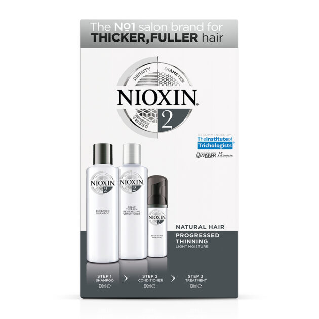 Nioxin System 2 Loyalty Kit (300ml + 300ml + 100ml)