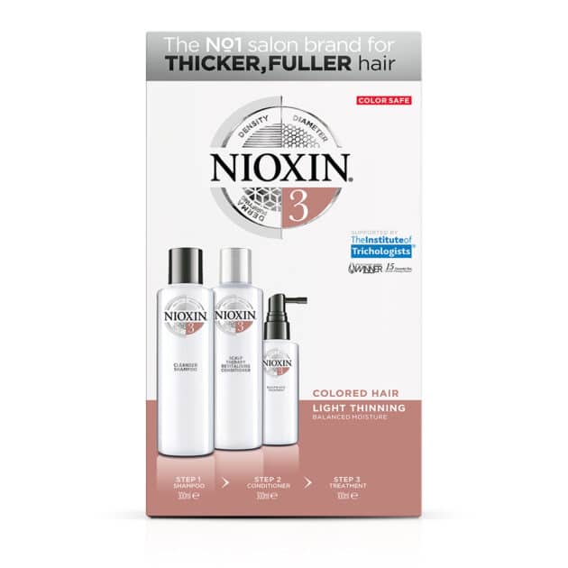 Nioxin System 3 Loyalty Kit (300ml + 300ml + 100ml)