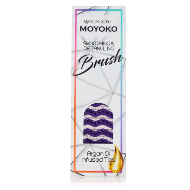 Mycro Keratin Moyoko Detangle Brush Purple