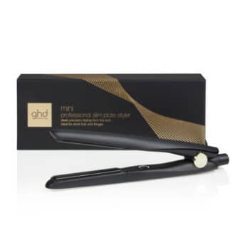 ghd mini slim plate hair straightener (15mm plate) black