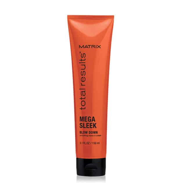 Matrix Mega Sleek Blow Down Cream - Smoothing Leave-In Hair Cream for Unruly & Frizzy Hair - 150ml