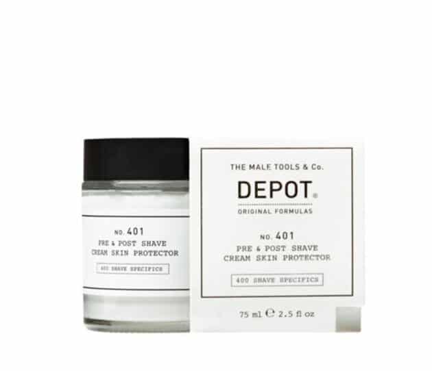 Depot No. 401 Pre and Post Shave Cream Skin Protector 75ml