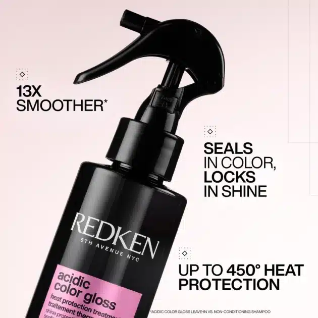 Redken Acidic Color Gloss Heat Protection Treatment 190ml - Image 2