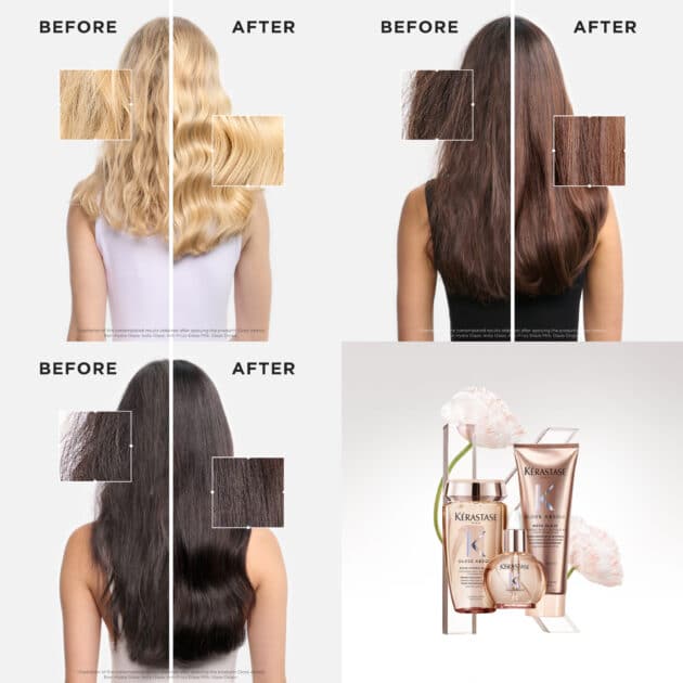 Kérastase Gloss Absolu Insta Glaze Conditioner for Long Hair Prone to Frizz-250ml - Image 3