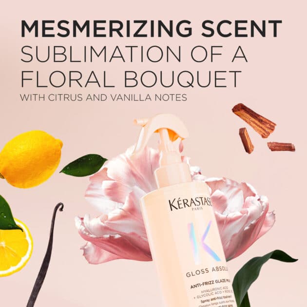 Kérastase Gloss Absolu Anti-Frizz Glaze Milk for Long Hair Prone to Frizz-190ml - Image 5