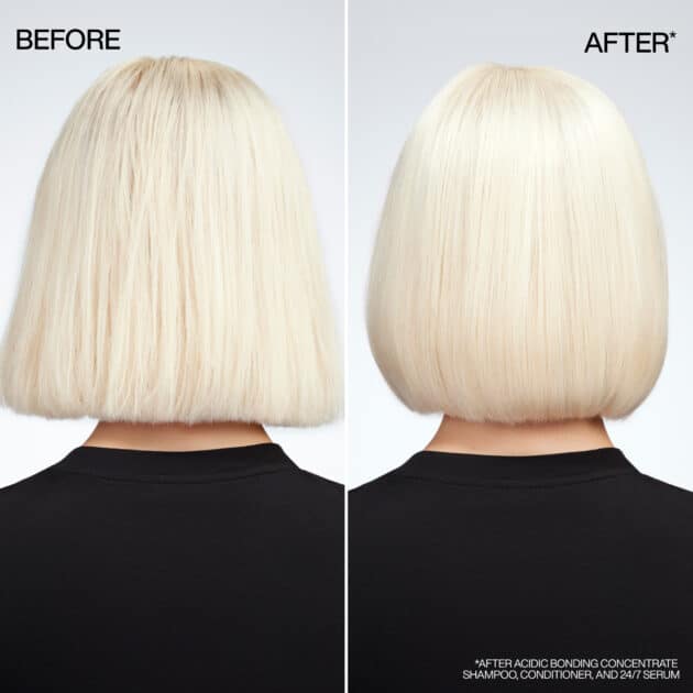 Acidic Bonding Concentrate 24/7 Night & Day Hair Serum - Repairs Damaged Hair - 100ml - Image 4