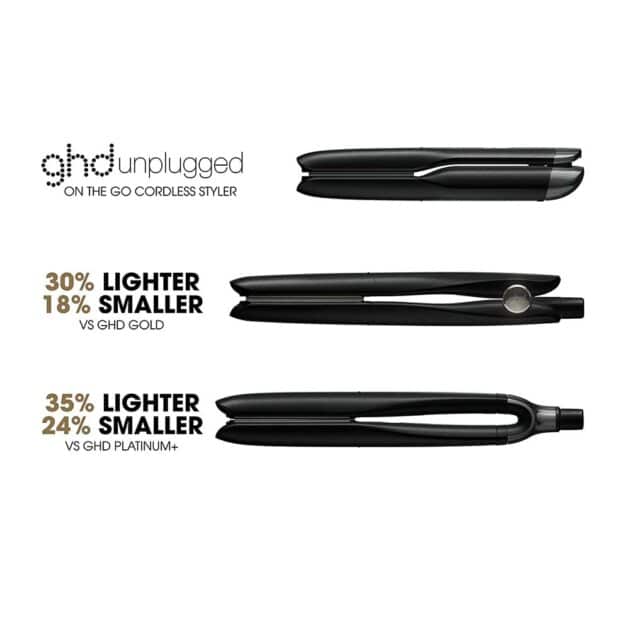 ghd Unplugged Hair Straightener Matte Black - Image 3